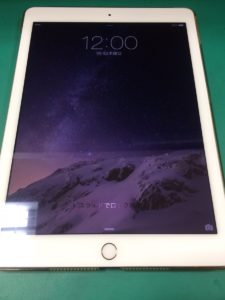 iPadAir2修理後29/01/30