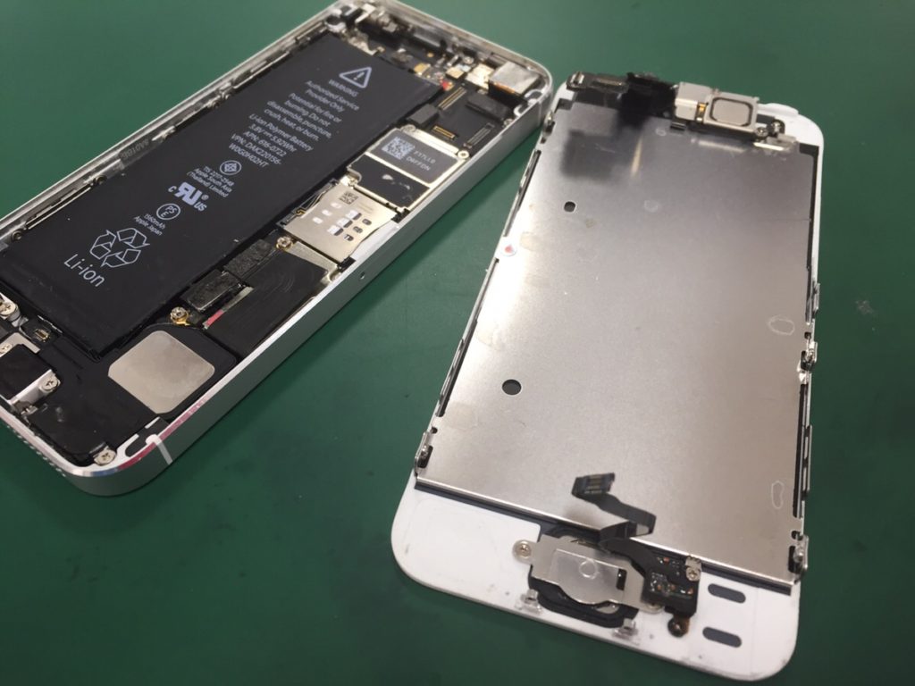 iPhone5sホームボタン修理2.0415