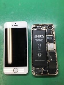 iPhone5sバッテリー交換1226