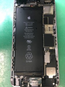 iPhone6Pius水没修理（1）