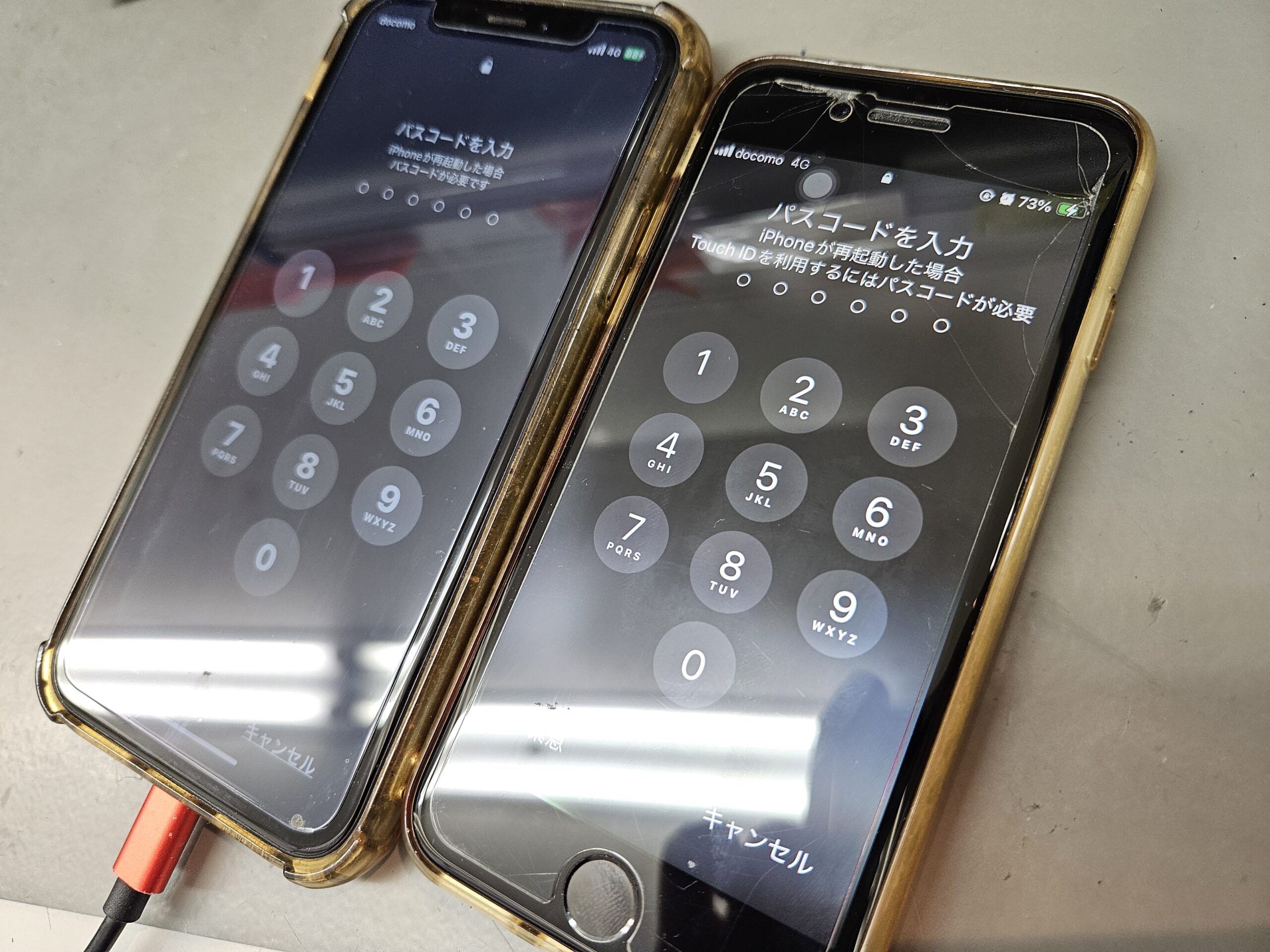 小樽店iPhoneバッテリー交換修理画像