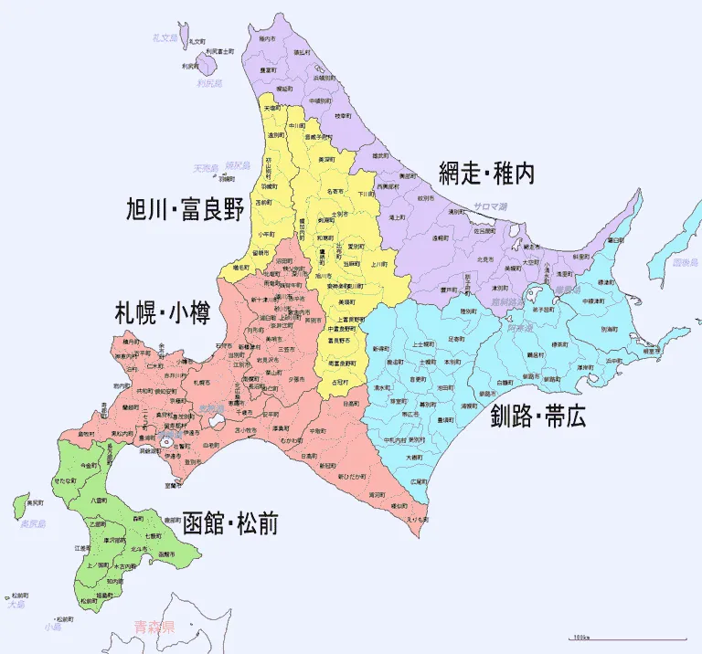 北海道地図