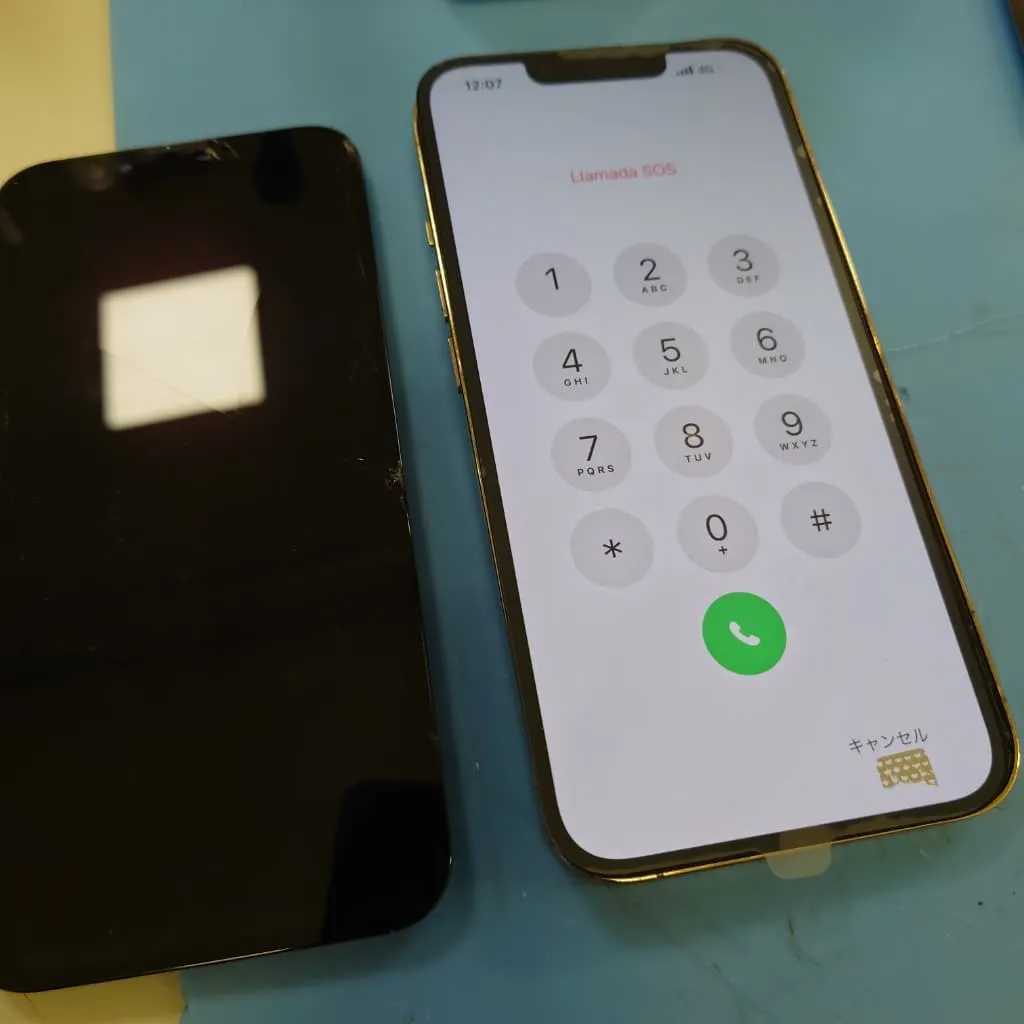 iPhone13Proの液晶故障修理