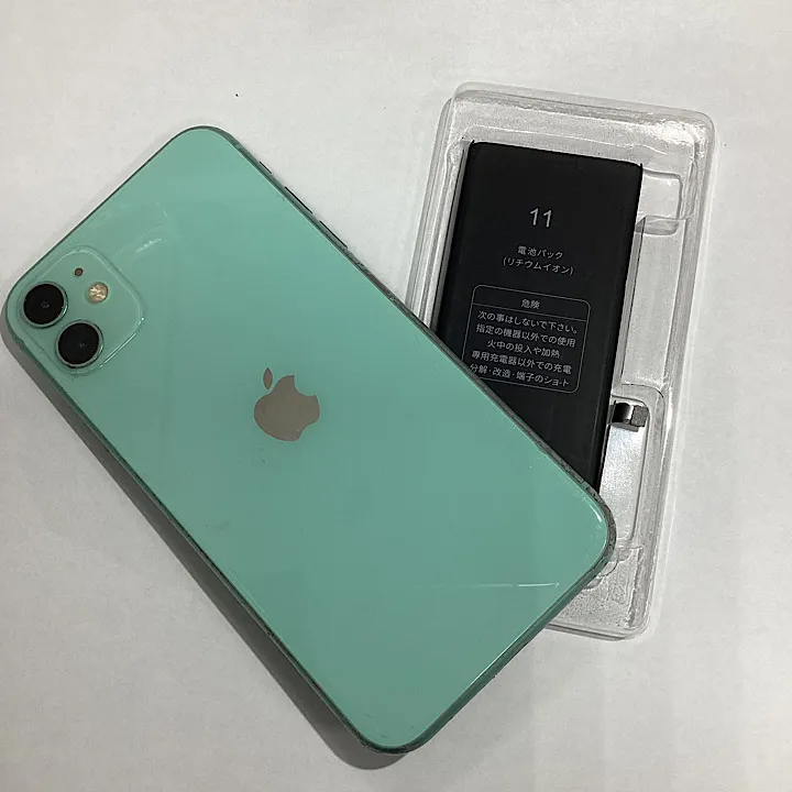 iPhone11バッテリー交換　新川店