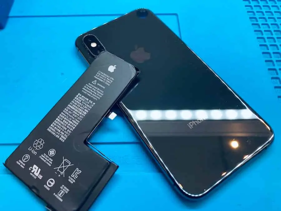 iPhone電池交換