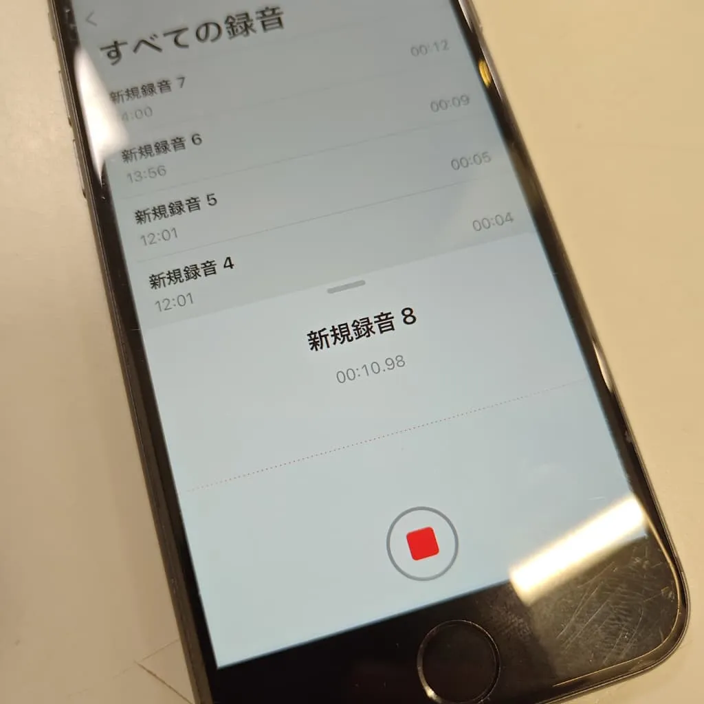 iPhone8 マイク故障